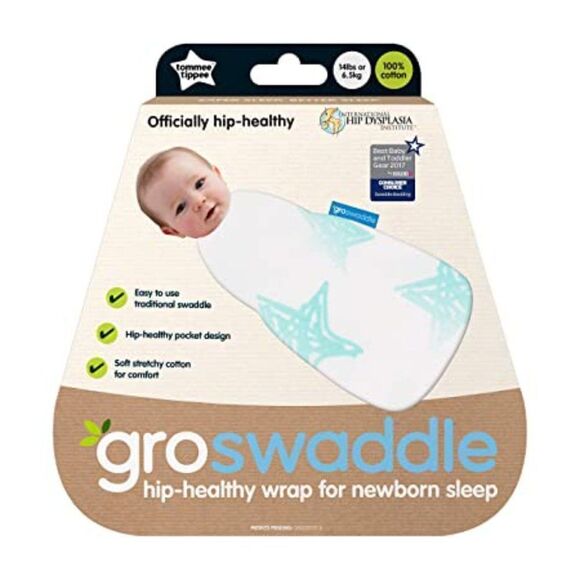 Tommee Tippee Groswadle Newborn Baby Cotton Hip-Healthy Swaddle Alternat… - Picture 5 of 11